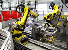 中央控制室可對全廠的生產過程進行控制